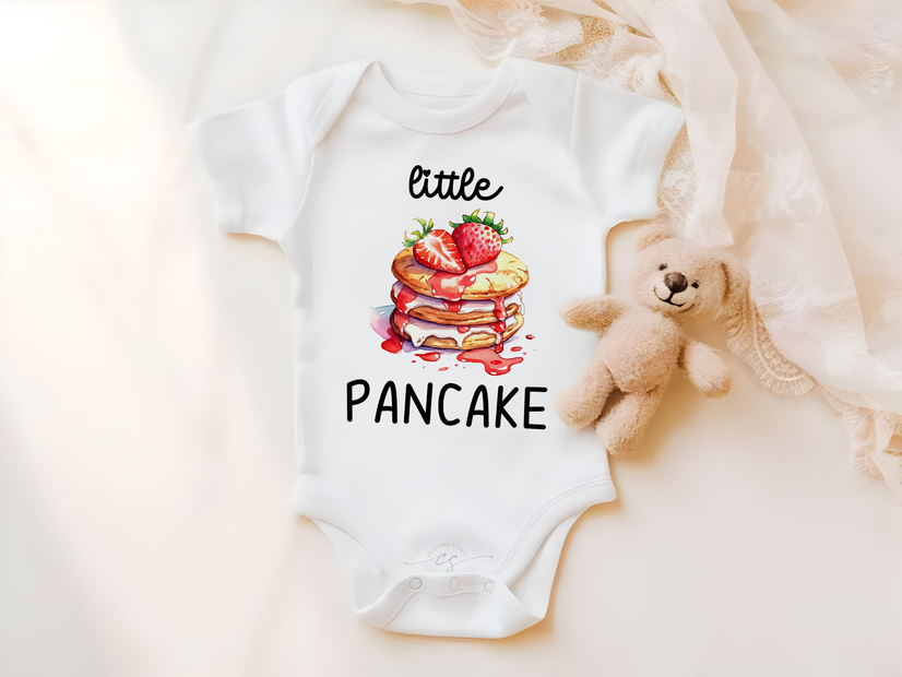Body manica corta LITTLE PANCAKE ( 2 versioni )