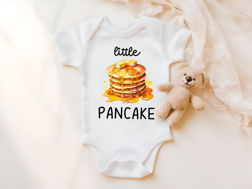 Body manica corta LITTLE PANCAKE ( 2 versioni )