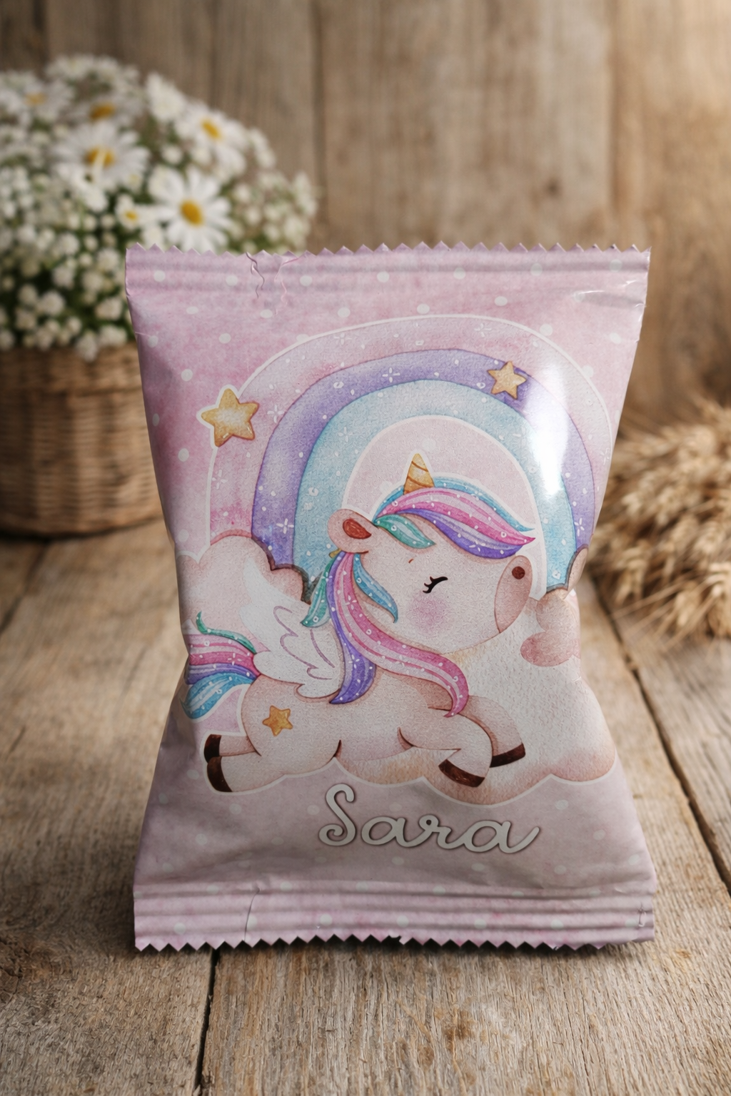 Patatine Personalizzate Tema Unicorno – Party Kit Compleanno Bambina
