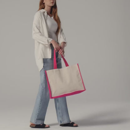 3 Shopper Juta bi-color