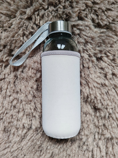 30 Bottiglie in vetro con copertura 500 ml SUBLIMAZIONE