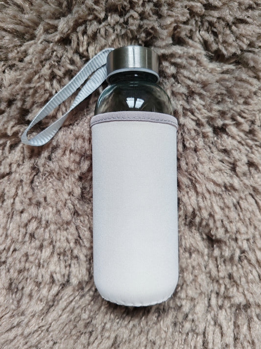 30 Bottiglie in vetro con copertura 500 ml SUBLIMAZIONE