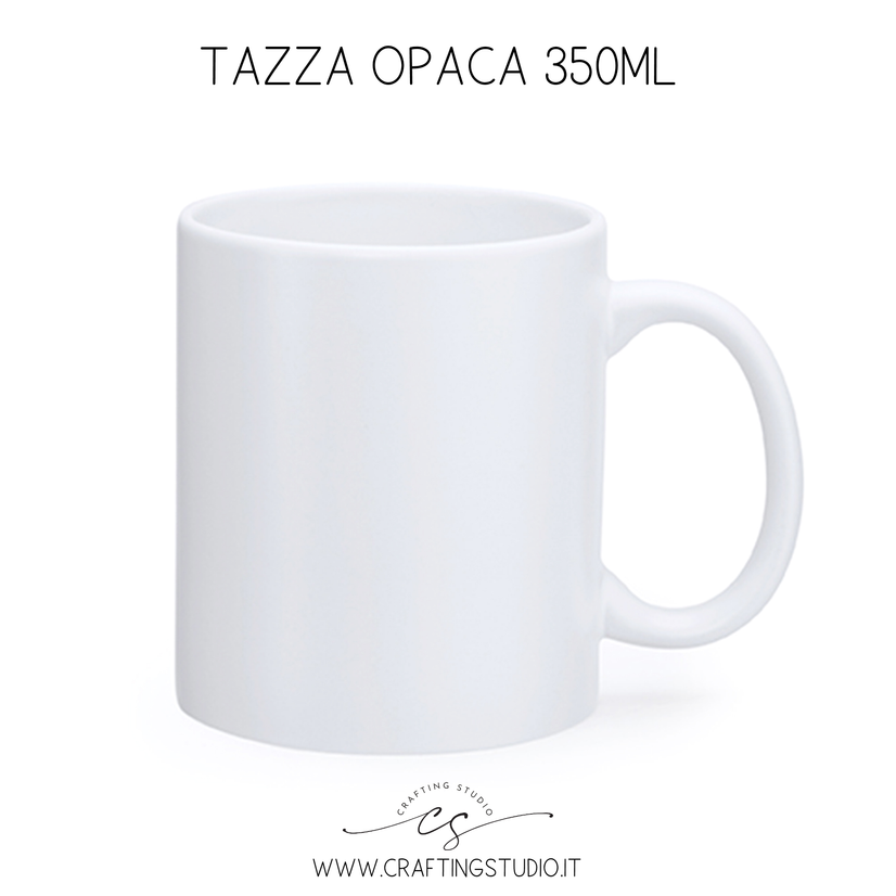 6 Tazze opache SUBLIMAZIONE