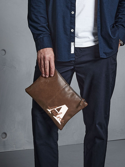 Astuccio uomo ecopelle personalizzato