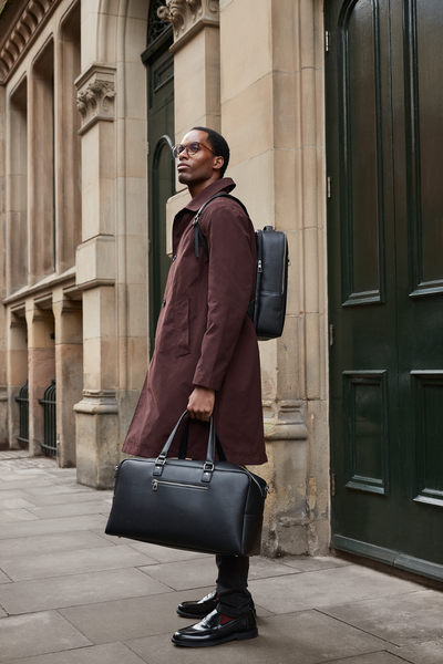 Borsone Uomo Personalizzato Elegante in Similpelle – Idea Regalo Laurea, Nuovo Lavoro, Avvocati e Professionisti