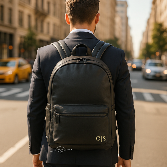 Borsa Zaino LUSSO personalizzata con iniziali